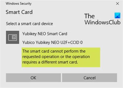 smart card cannot perform the required operation|techproadvice blogspot fix smart card.